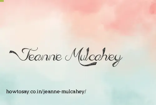 Jeanne Mulcahey
