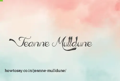 Jeanne Mulldune