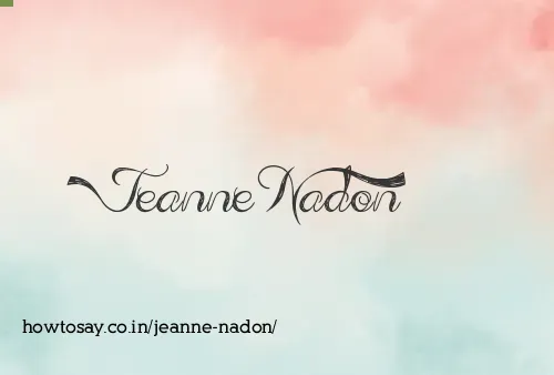 Jeanne Nadon