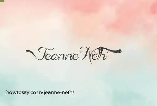 Jeanne Neth