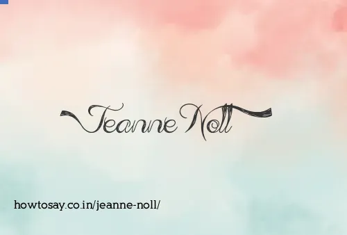 Jeanne Noll