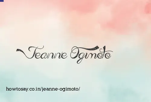 Jeanne Ogimoto