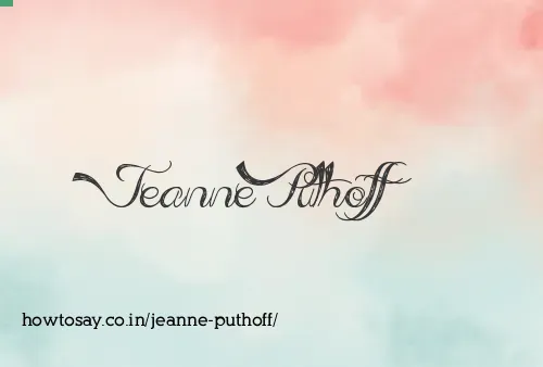 Jeanne Puthoff