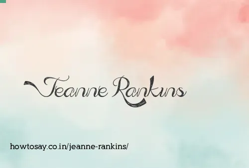 Jeanne Rankins