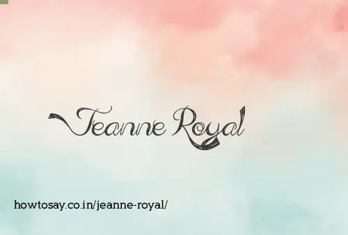 Jeanne Royal