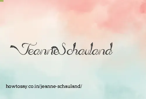 Jeanne Schauland