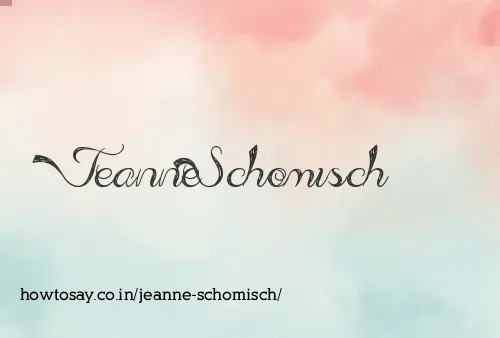 Jeanne Schomisch