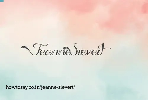 Jeanne Sievert