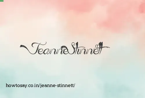 Jeanne Stinnett