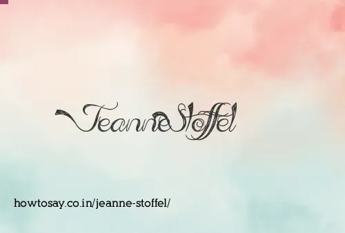 Jeanne Stoffel