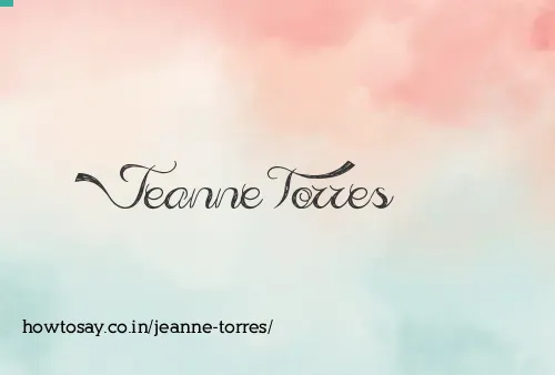 Jeanne Torres