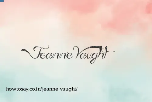 Jeanne Vaught