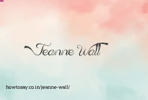 Jeanne Wall