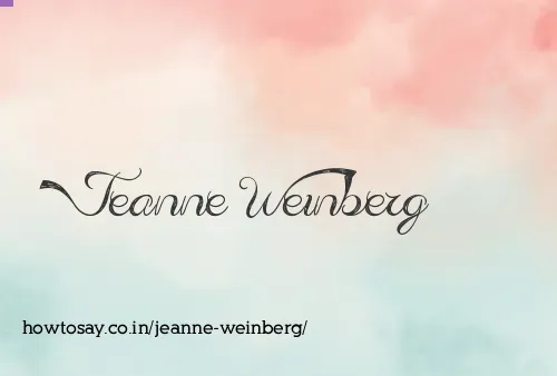 Jeanne Weinberg
