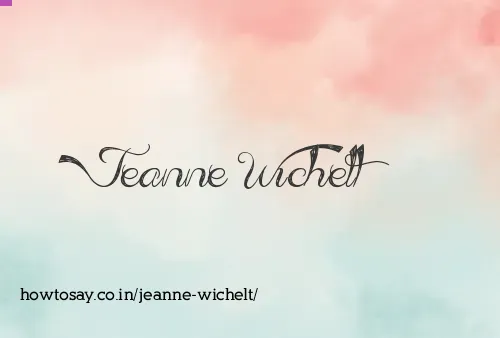 Jeanne Wichelt