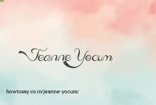 Jeanne Yocum