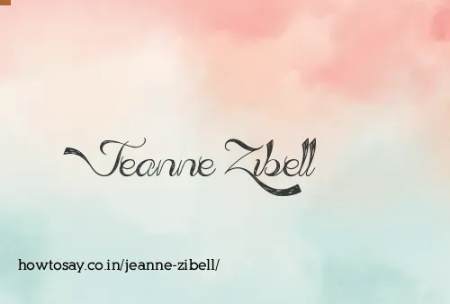 Jeanne Zibell