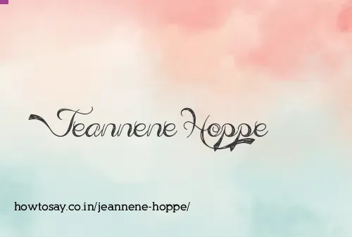 Jeannene Hoppe