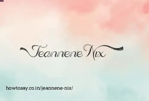 Jeannene Nix