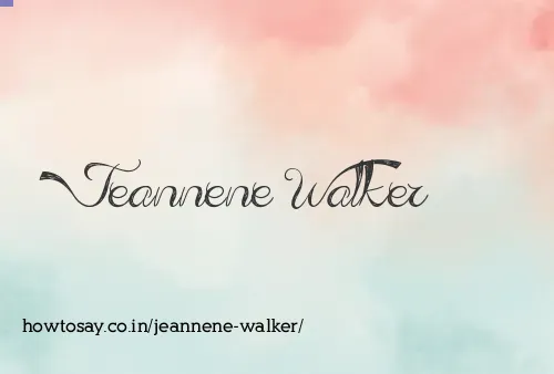 Jeannene Walker