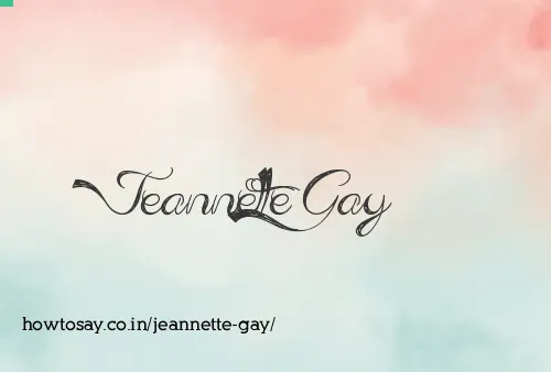 Jeannette Gay