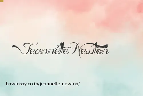 Jeannette Newton