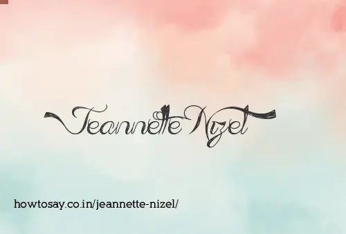 Jeannette Nizel