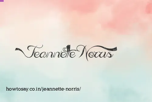 Jeannette Norris