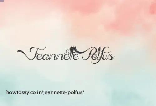 Jeannette Polfus