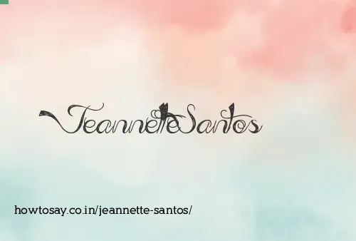 Jeannette Santos