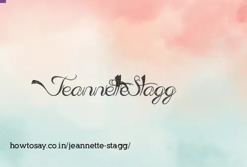 Jeannette Stagg