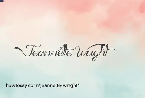 Jeannette Wright