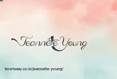 Jeannette Young