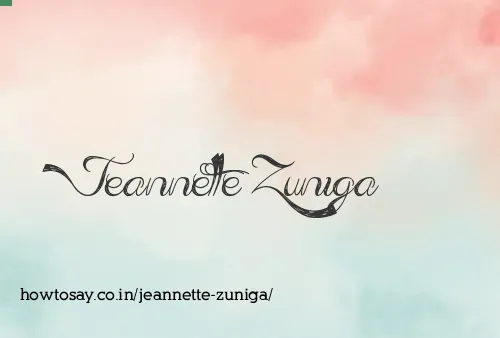 Jeannette Zuniga