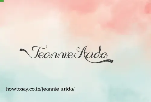 Jeannie Arida