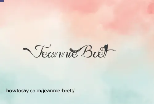 Jeannie Brett