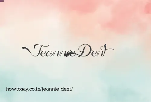Jeannie Dent
