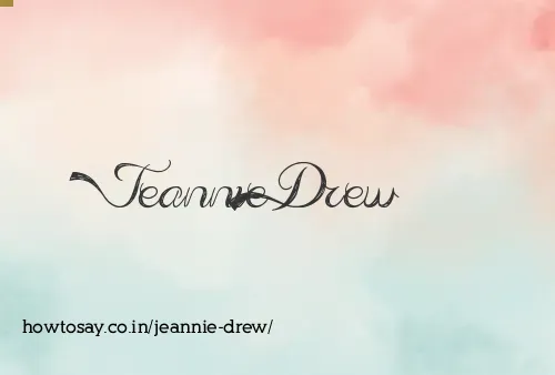 Jeannie Drew
