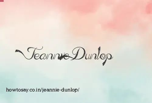Jeannie Dunlop