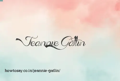 Jeannie Gatlin