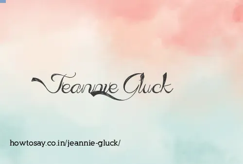 Jeannie Gluck