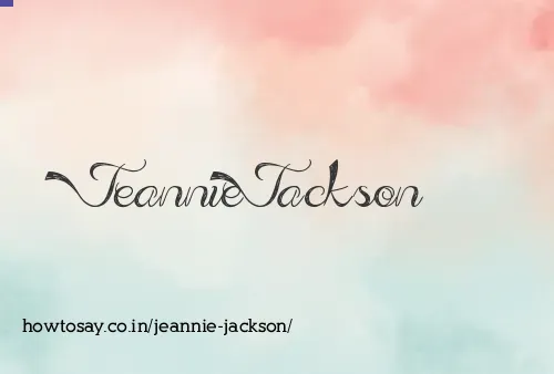 Jeannie Jackson