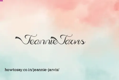 Jeannie Jarvis