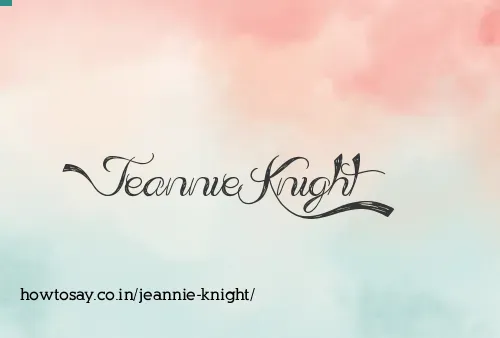 Jeannie Knight