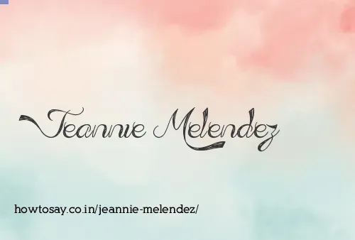 Jeannie Melendez