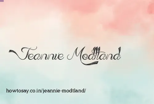Jeannie Modtland