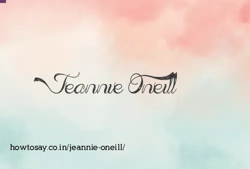 Jeannie Oneill