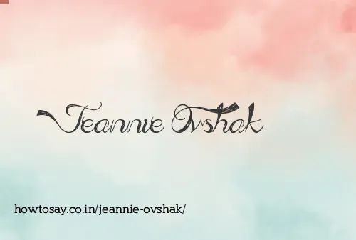 Jeannie Ovshak