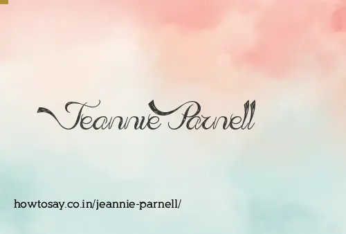 Jeannie Parnell