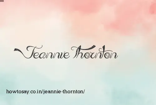 Jeannie Thornton